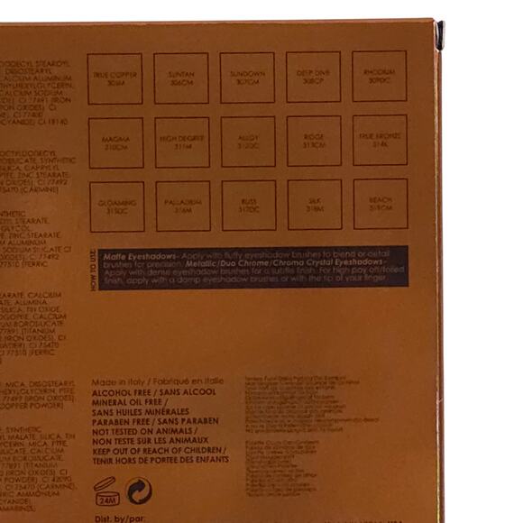 Natasha Denona Bronze Eyeshadow Palette Matte Metallic Duo Chrome NEW - Picture 5 of 5